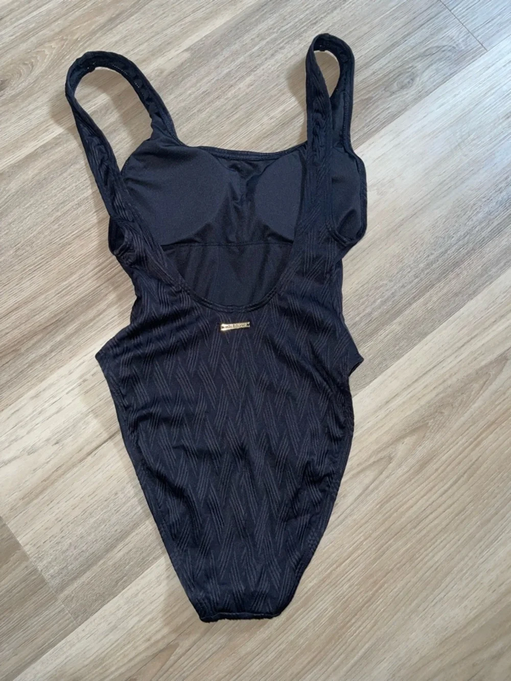 Vince Camuto Black One-Piece Swimsuit